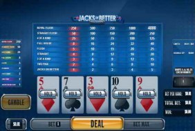 Jacks or Better Multi-Hand  -  Playtech